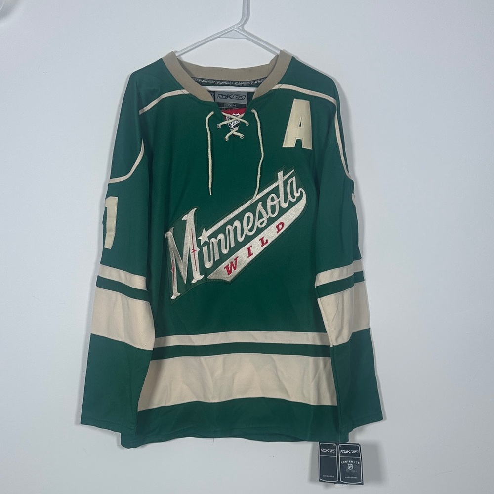 #11 Parise Minnesota Wild CCM Hockey Jersey